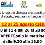 CLAAI BENEVENTO AUGURA BUONE VACANZE