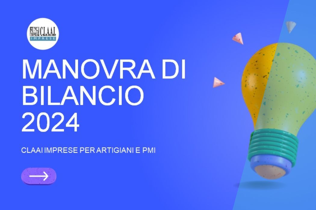 LEGGE DI BILANCIO 2024 - Claai Benevento